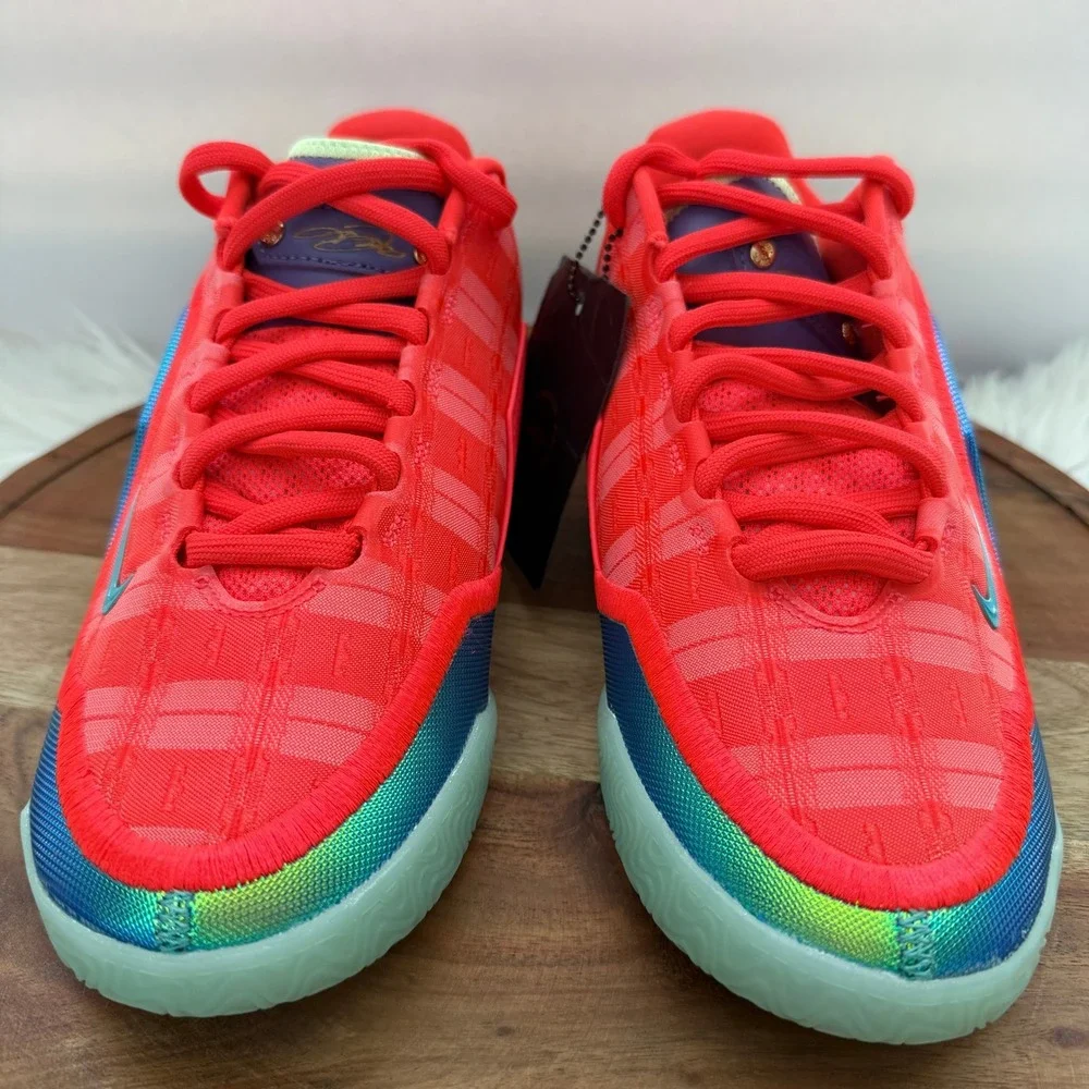Nike Lebron 23 'Stocking Stuffer' Metallic Green Sneakers Sz 7Y NWOB- IQ6708-600